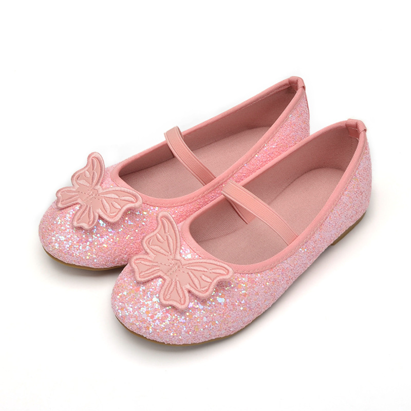 Women Shoes Us To Eu - Flache Tanzschuhe für Kinder, einfarbig, PU,