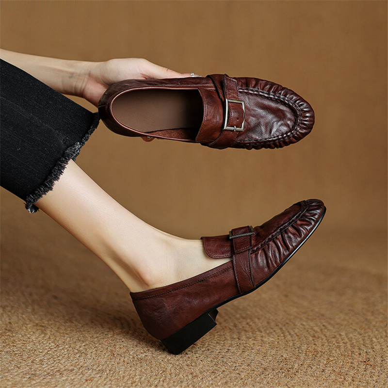 Women Shoes Heels - Neue Herbst Echt leder Frauen Pumps