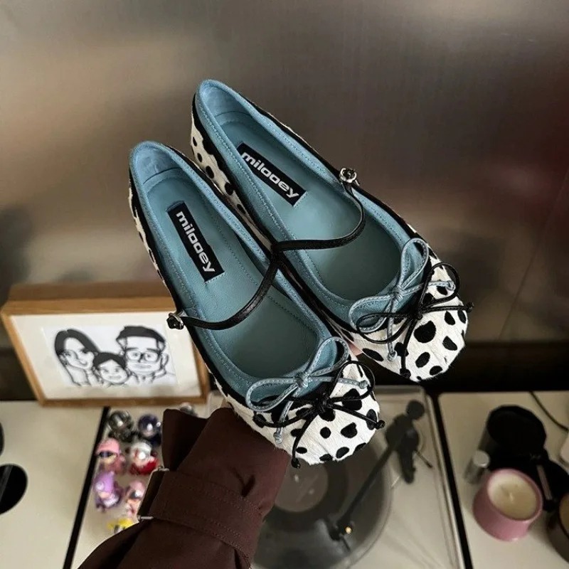 Women Shoes Heels - 2026 Französische Ballerinas mit flacher Sohle