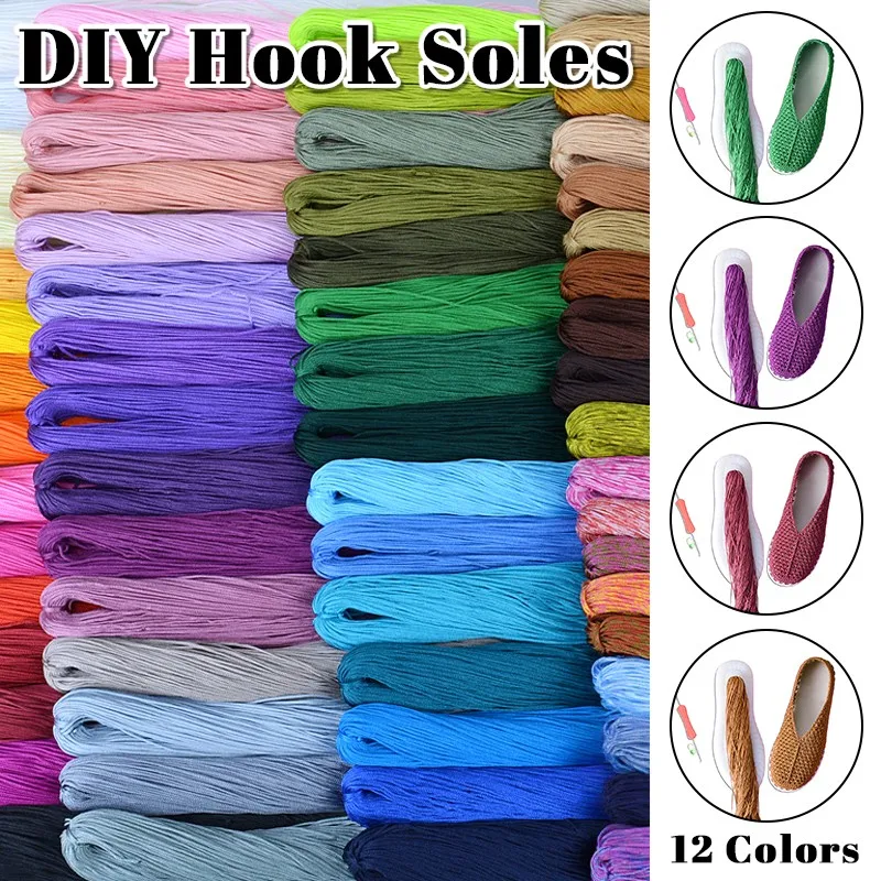 Women'S Shoes Hands Free - Handgewebte DIY-Schuhe, gehäkeltes Material, Sommer, cooles