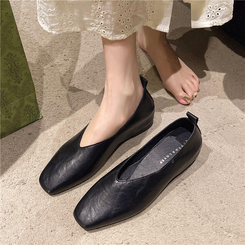 Women Shoes Heels - Modische Damenschuhe Echtleder-Loafer Luxuriöse Silberne Absätze