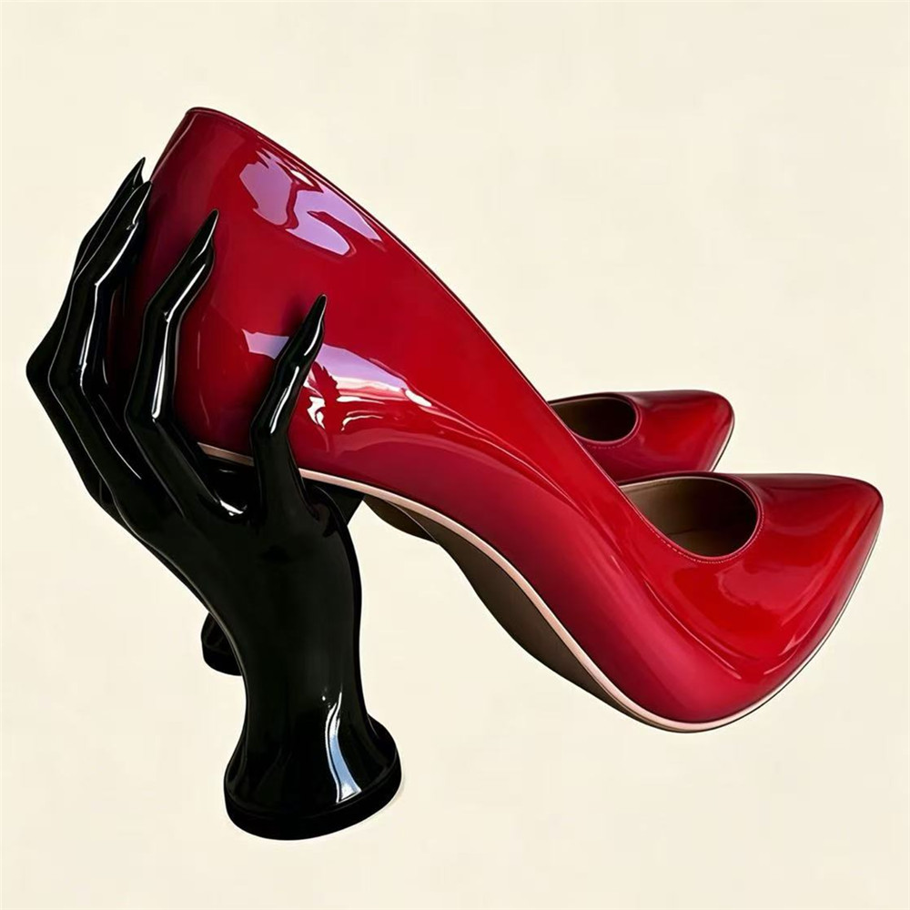2026 Neue Damen Rote Lackleder – Women'S Shoes Hands Free Bewertung und Preis