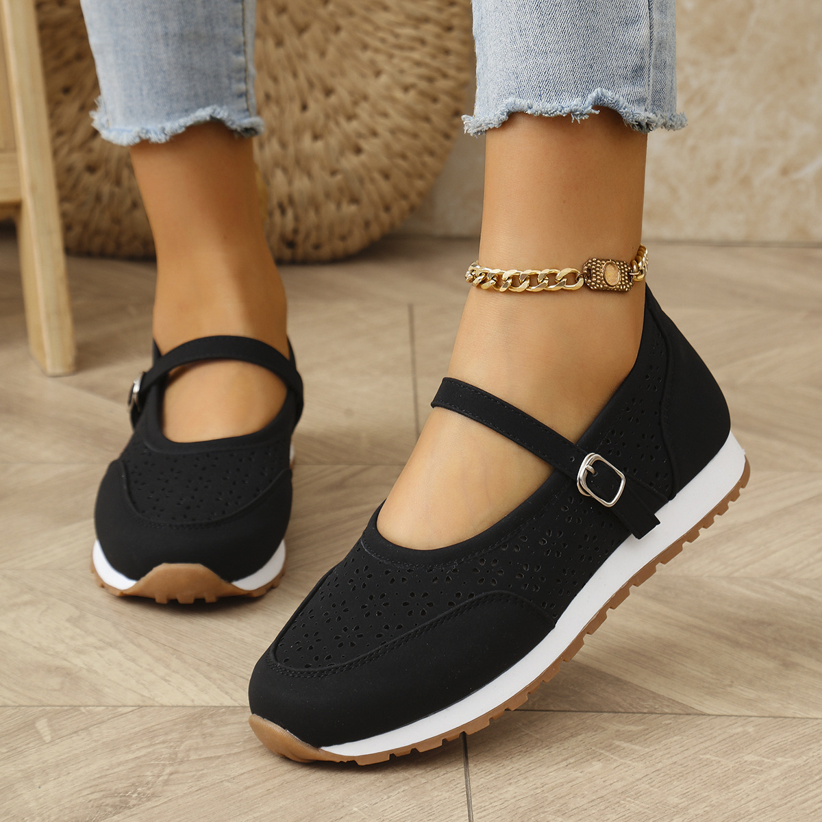 Perforierte Damen-Sneaker, Som – Women Shoes Us To Eu Bewertung und Preis