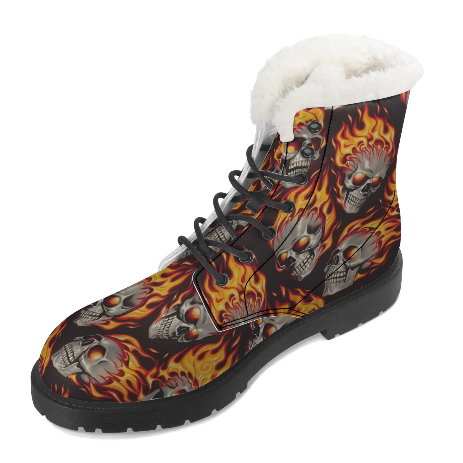 Schneestiefel mit Feuerschädel – Women Shoes Us To Eu Bewertung und Preis