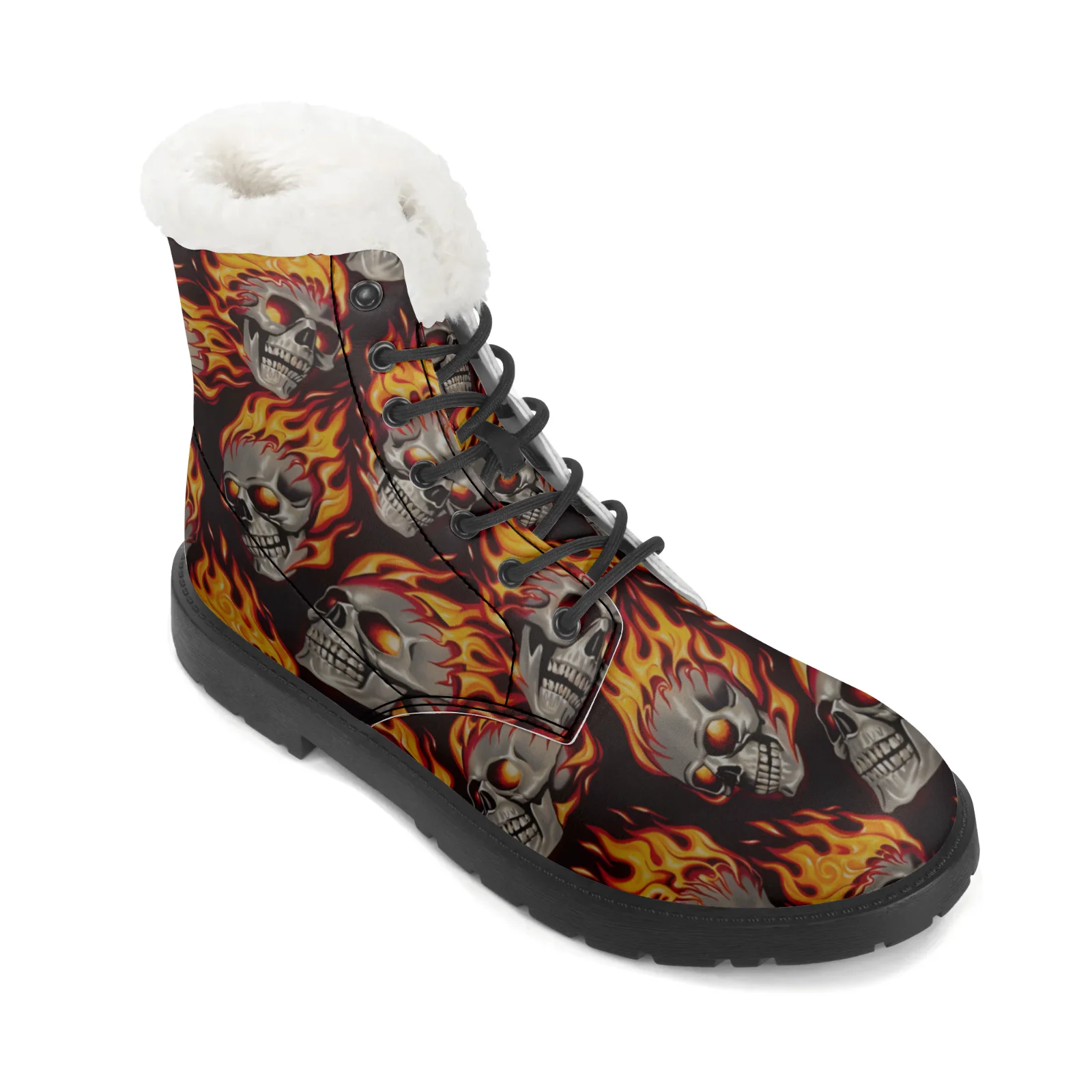 Schneestiefel mit Feuerschädel – Women Shoes Us To Eu Bewertung und Preis