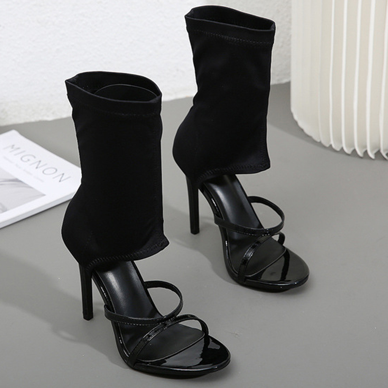 Sommermode Open-Toe Slip-On El – Women Shoes Boots Bewertung und Preis