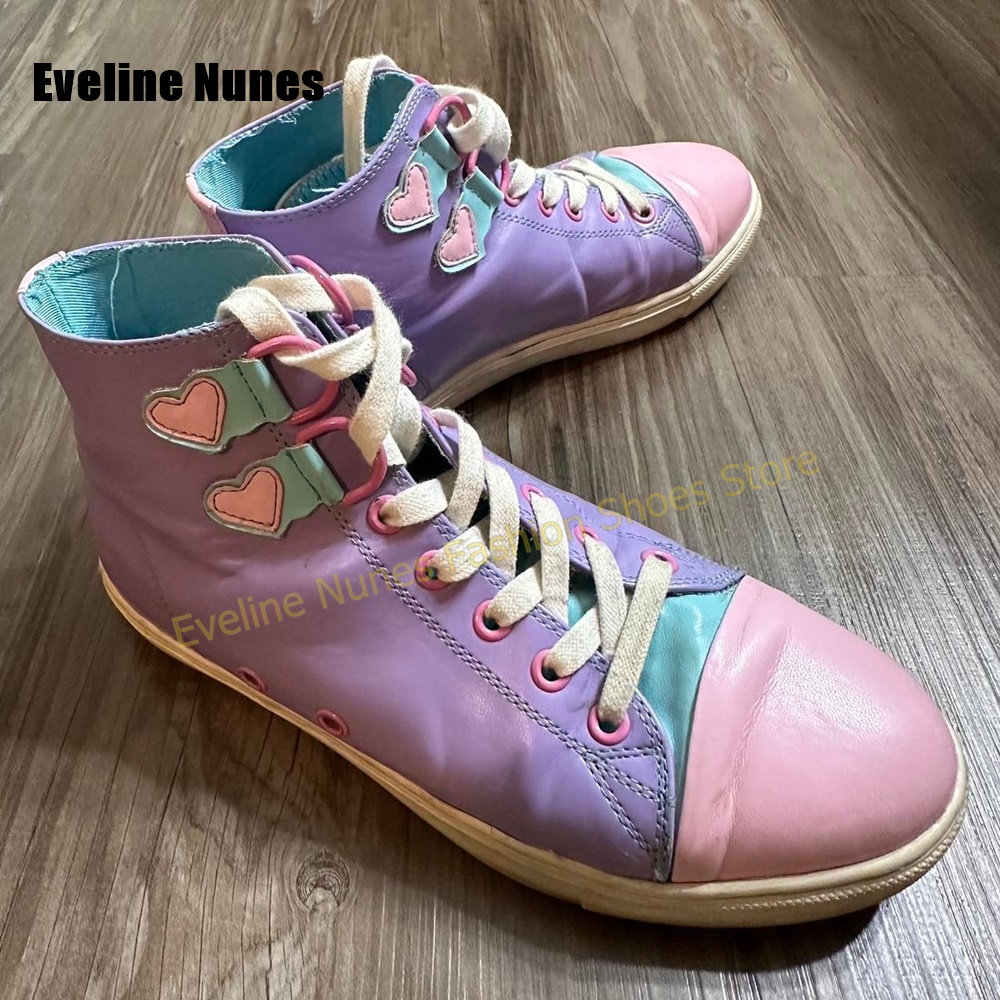 Y2K Mädchen Süße High-Top Snea – Women Shoes Heels Bewertung und Preis