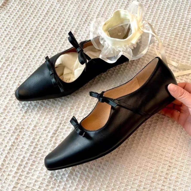 Schwarze flache Loafer mit Sch – Women'S Shoes Loafers Black Bewertung und Preis