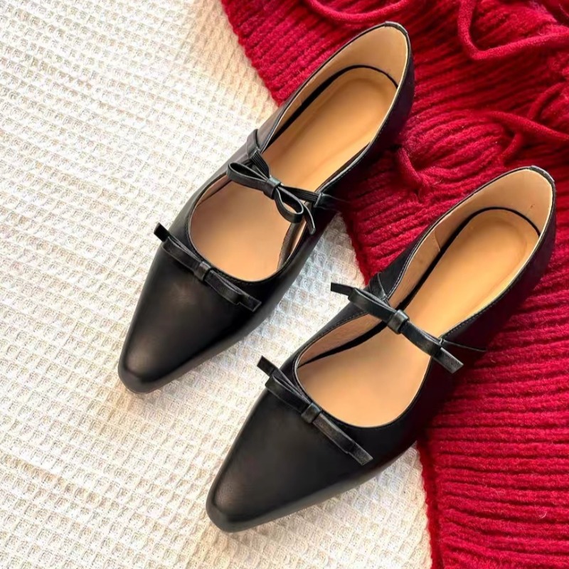 Schwarze flache Loafer mit Sch – Women'S Shoes Loafers Black Bewertung und Preis