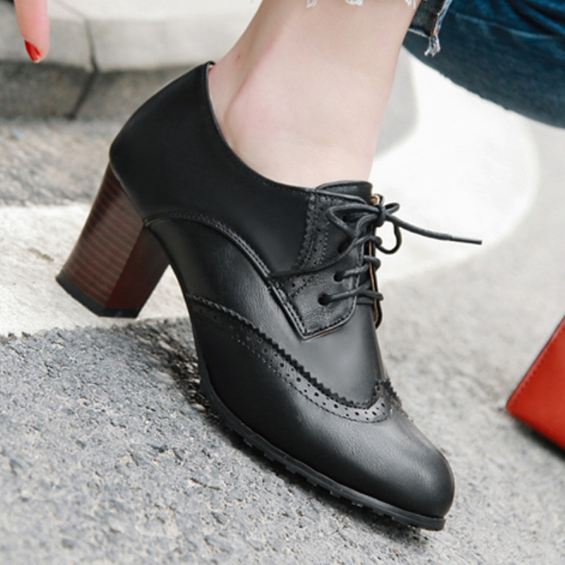 Vintage Damen High Heels Loafe – Women'S Shoes Loafers Black Bewertung und Preis
