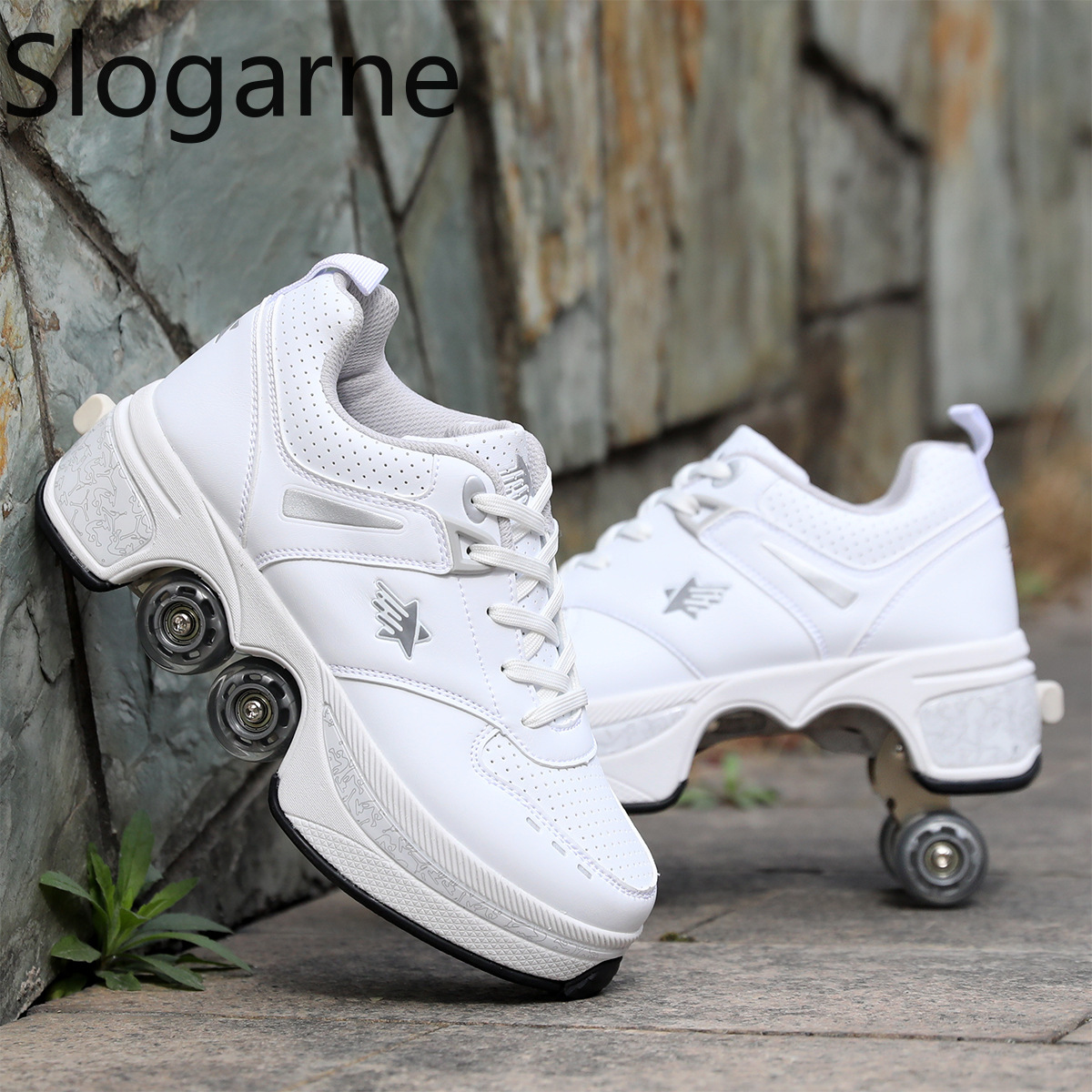 Frauen 4-Räder Verformung Roll – Women Shoes Waterproof Bewertung und Preis