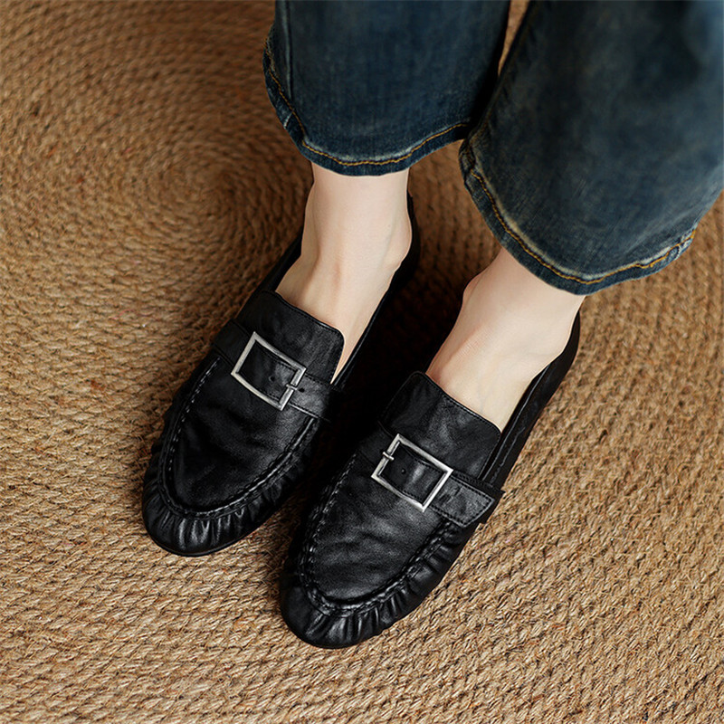 Neue Herbst Echt leder Frauen  – Women Shoes Heels Bewertung und Preis