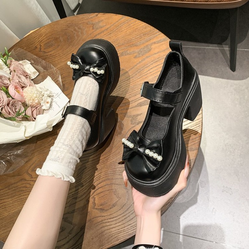 2026 Lolita Schuhe Schwarz Sup – Women Shoes Heels Bewertung und Preis
