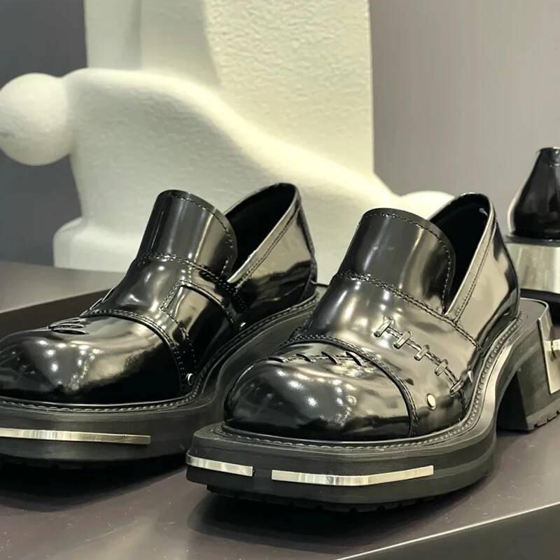 Retro Damen Herren Metall Echt – Women'S Shoes Loafers Black Bewertung und Preis