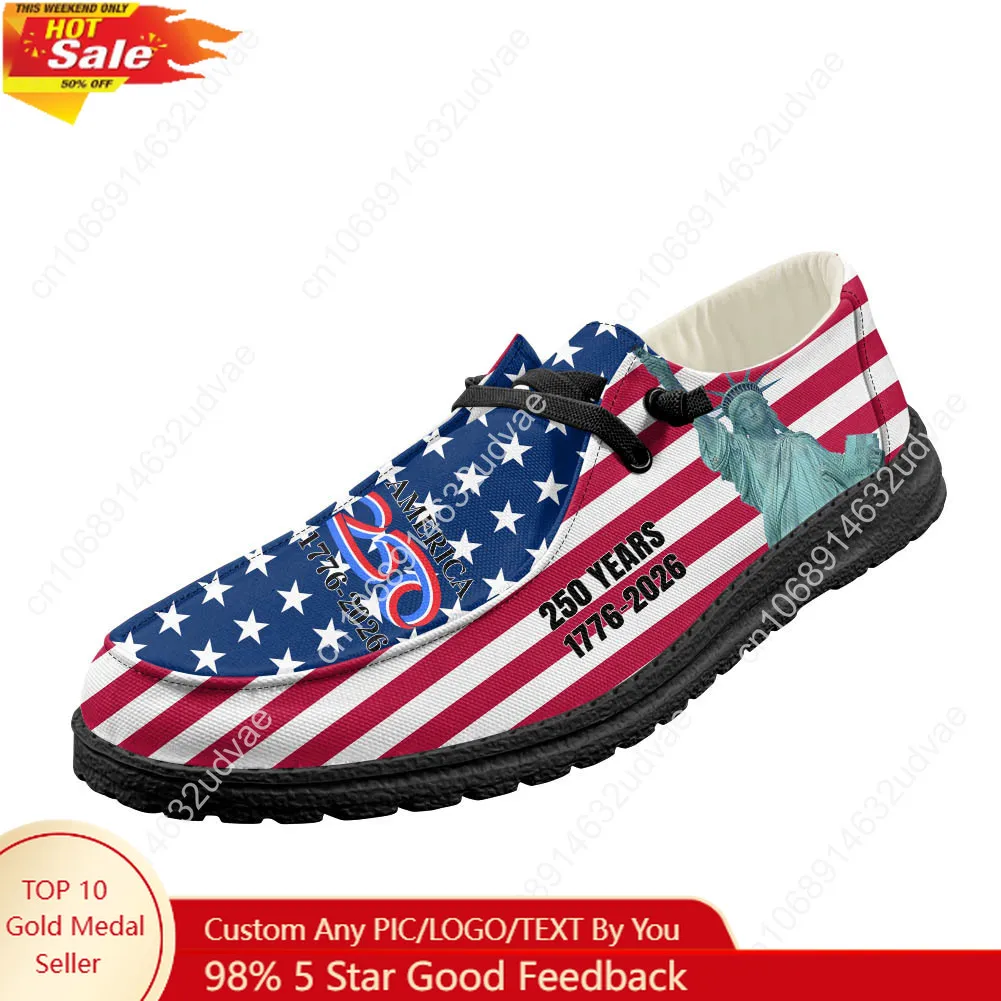 America 250th Anniversary 1776 – Women'S Shoes Loafers Black Bewertung und Preis