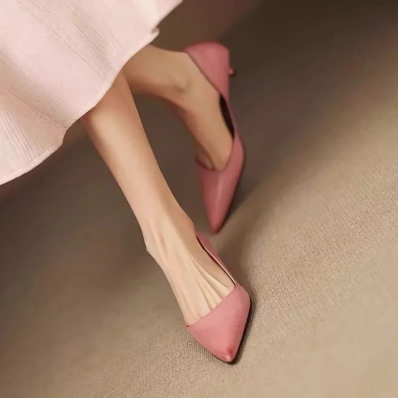 Damen-Stiletto-Absätze mit spi – Women Shoes Heels Bewertung und Preis