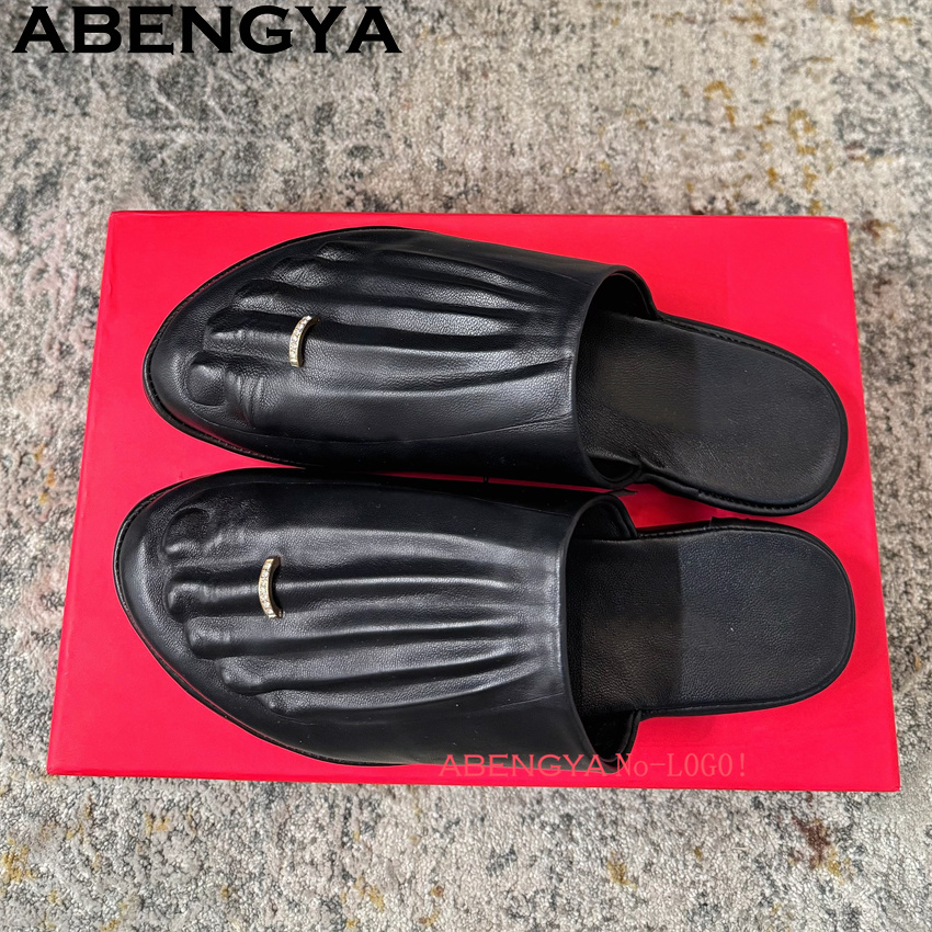 Schwarze Echtleder-Wickelzehen – Women'S Shoes Loafers Black Bewertung und Preis