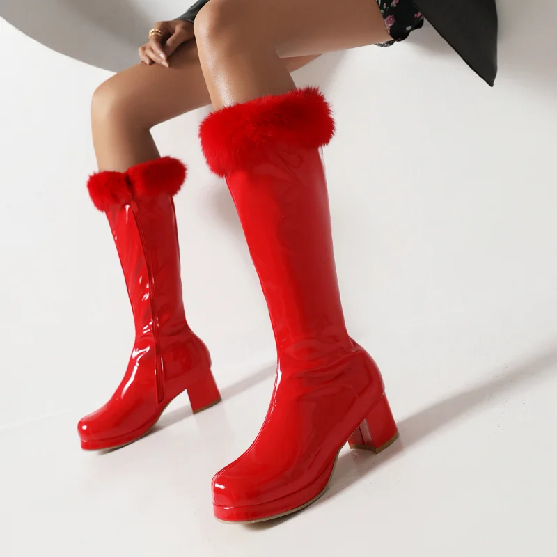 2025 Süße Stil Kaninchen Fell  – Women Shoes Kinds Bewertung und Preis