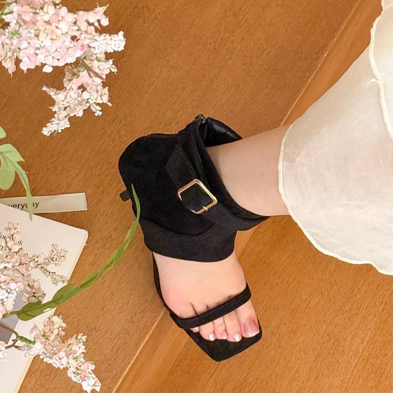 Retro Sommer Neue Quadratische – Women Shoes Boots Bewertung und Preis