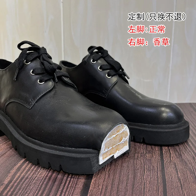 Kuchen-Derby-Schuhe mit dickem – Women'S Shoes Loafers Black Bewertung und Preis